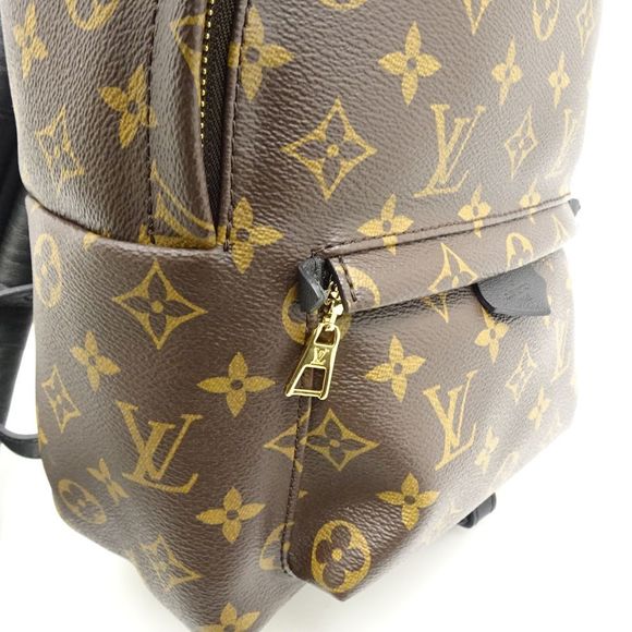 Louis Vuitton Monogram Palm Springs Backpack PM Brown Rucksack - Picture 6 of 8